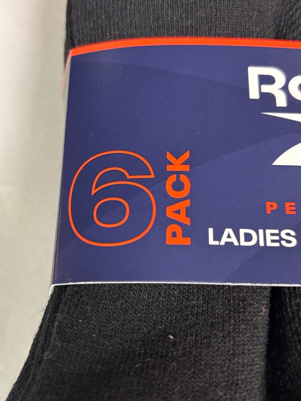 New Reebok Socks Women’s 6 Pair Black High Quarter Cut Casual Active Athletic - Picture 8 of 13